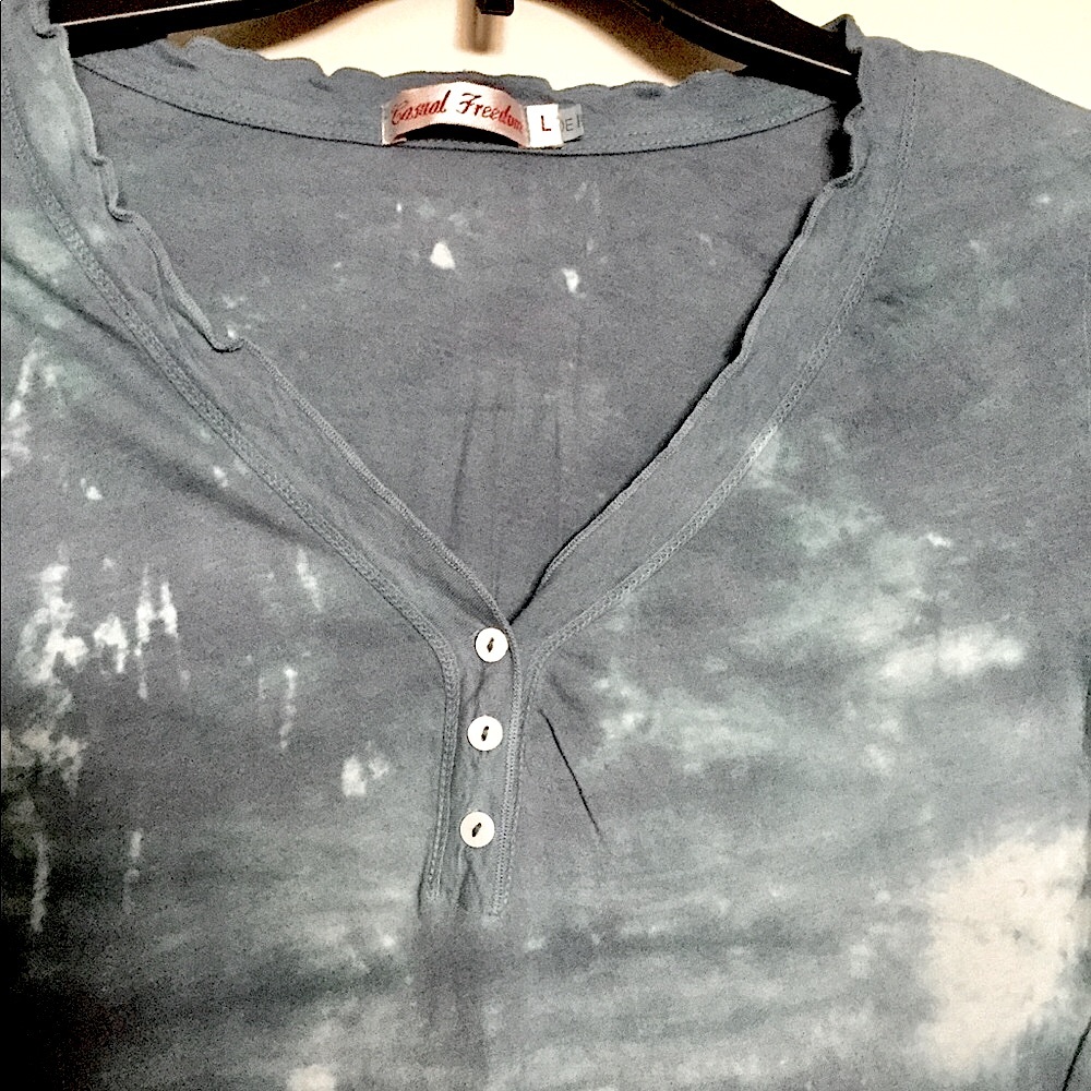 Casual Freedom Boho Tie-dye Tee - Picture 4 of 5